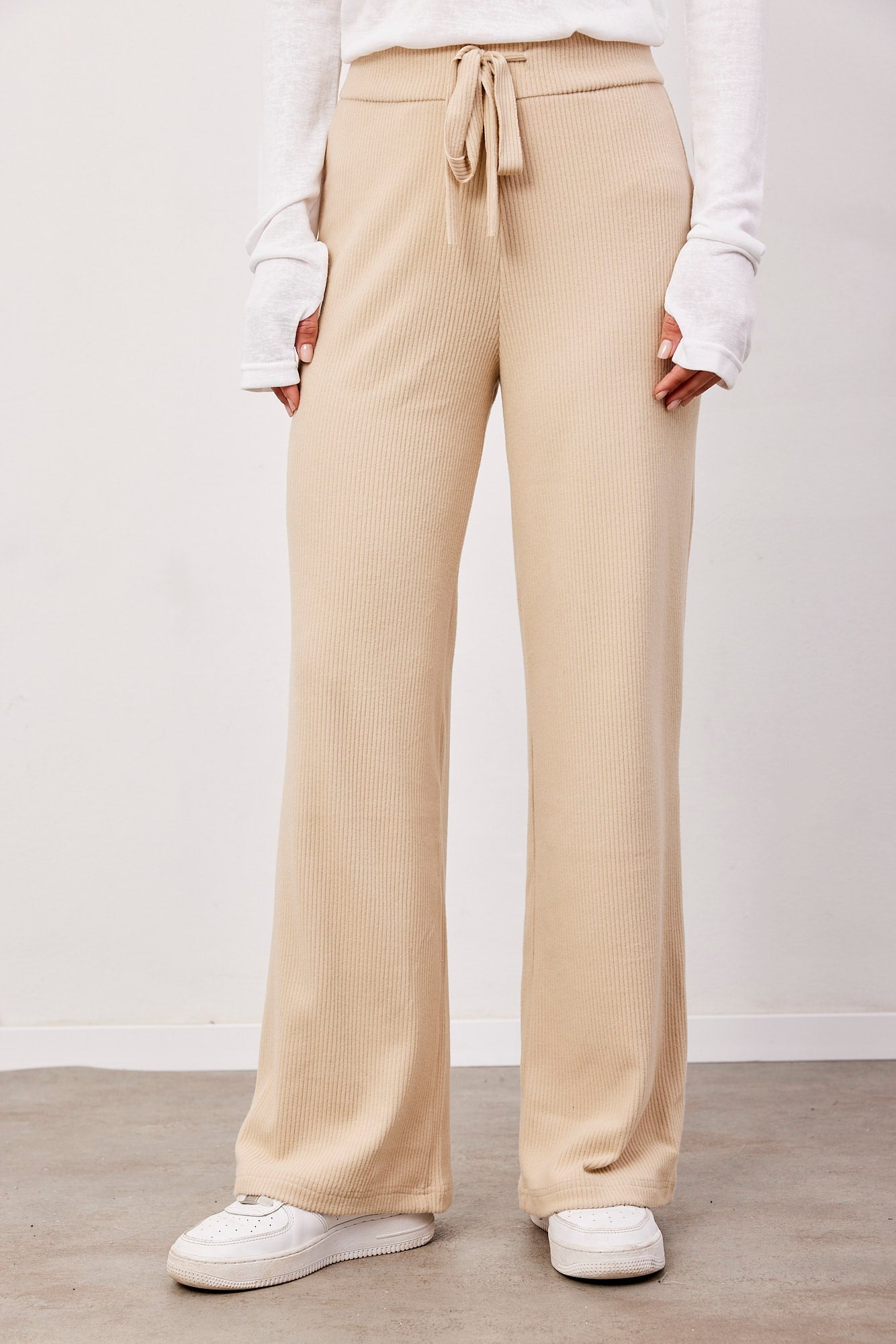 מכנסי סריג עם שרוך - ITAY BRANDS