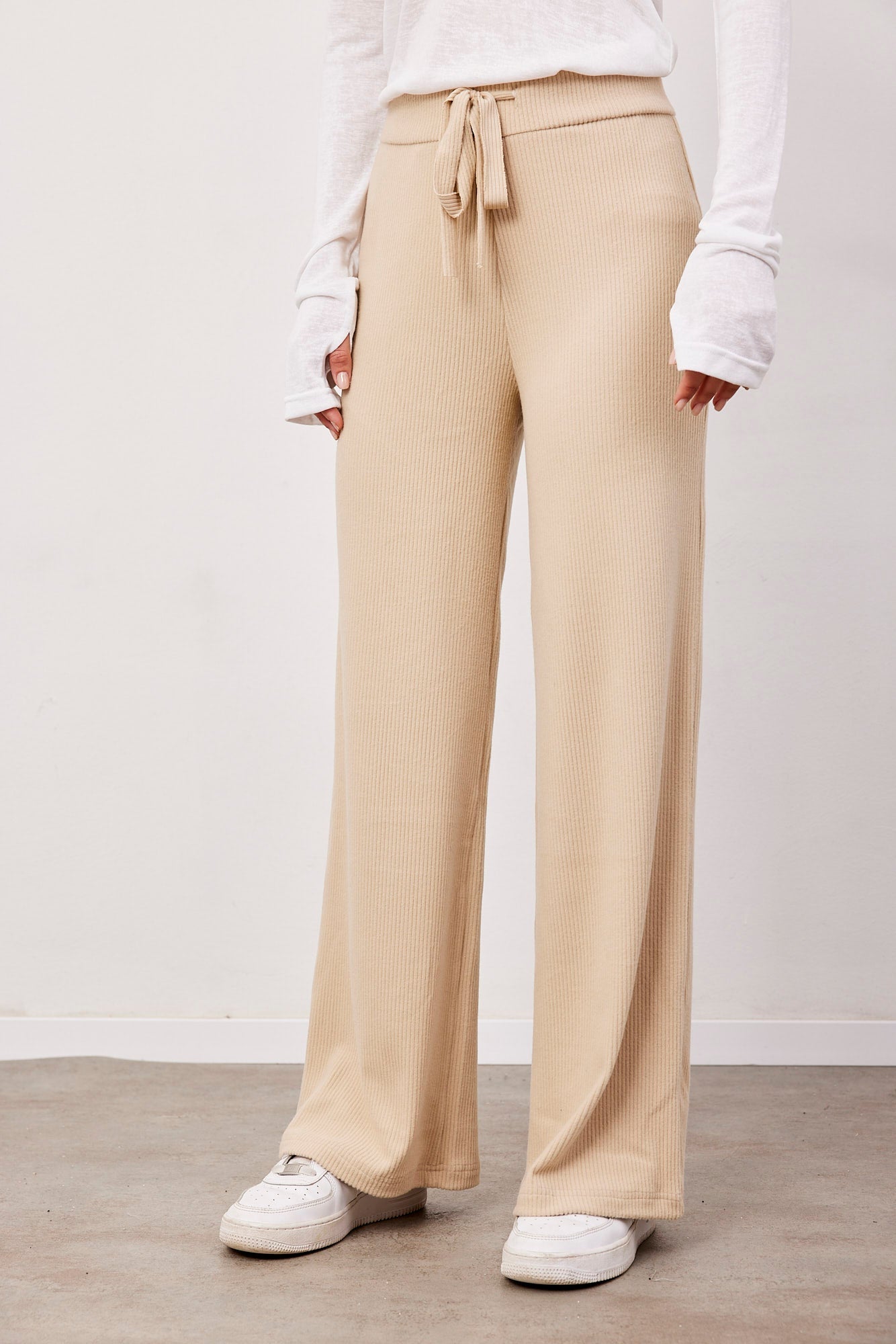 מכנסי סריג עם שרוך - ITAY BRANDS