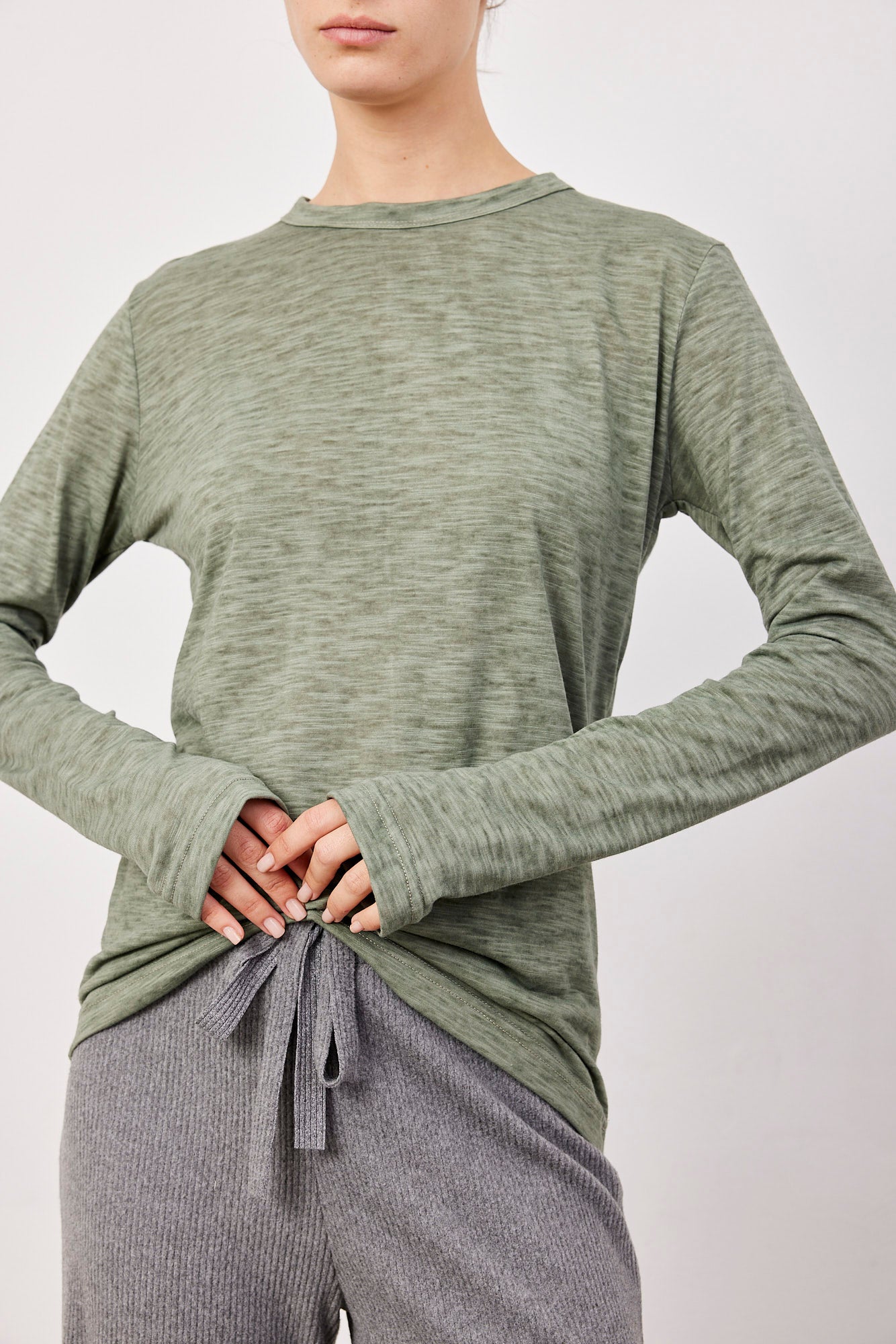 חולצת מלאנז׳ שרוול כפפה - ITAY BRANDS