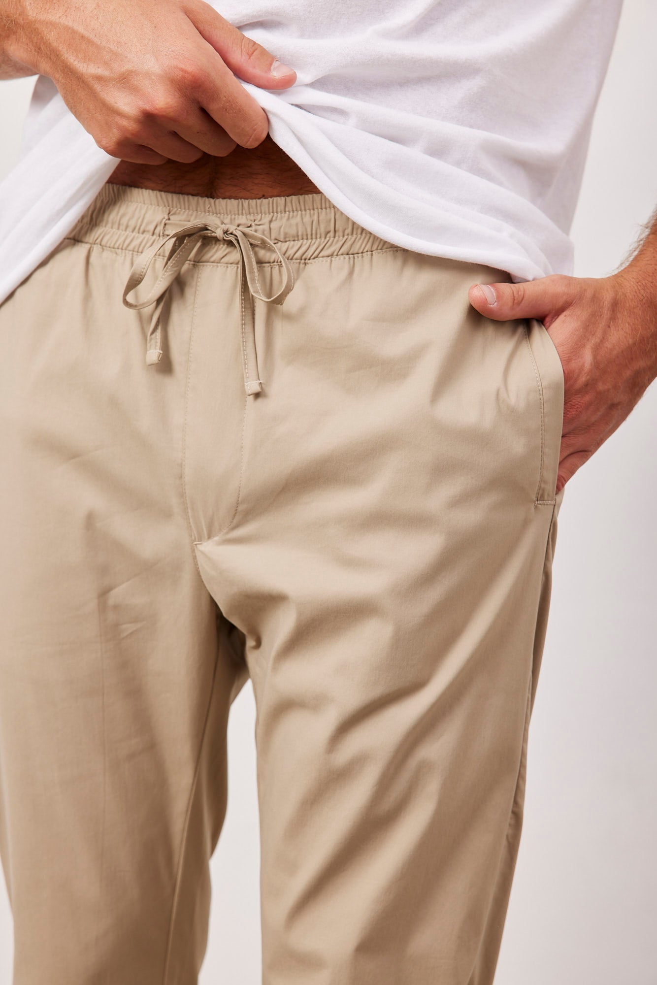 מכנסיים עם סיומת גומי - ITAY BRANDS