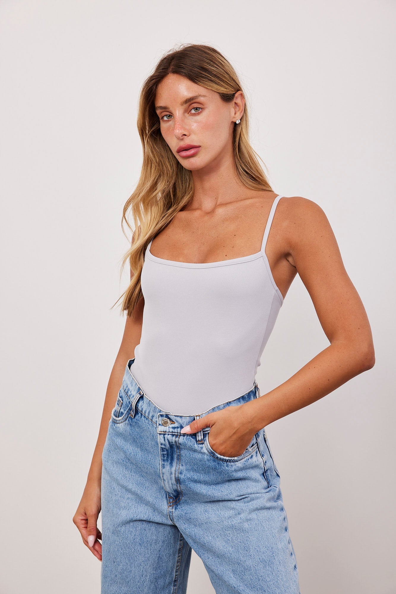 בגד גוף עם כתפיות דקות - ITAY BRANDS