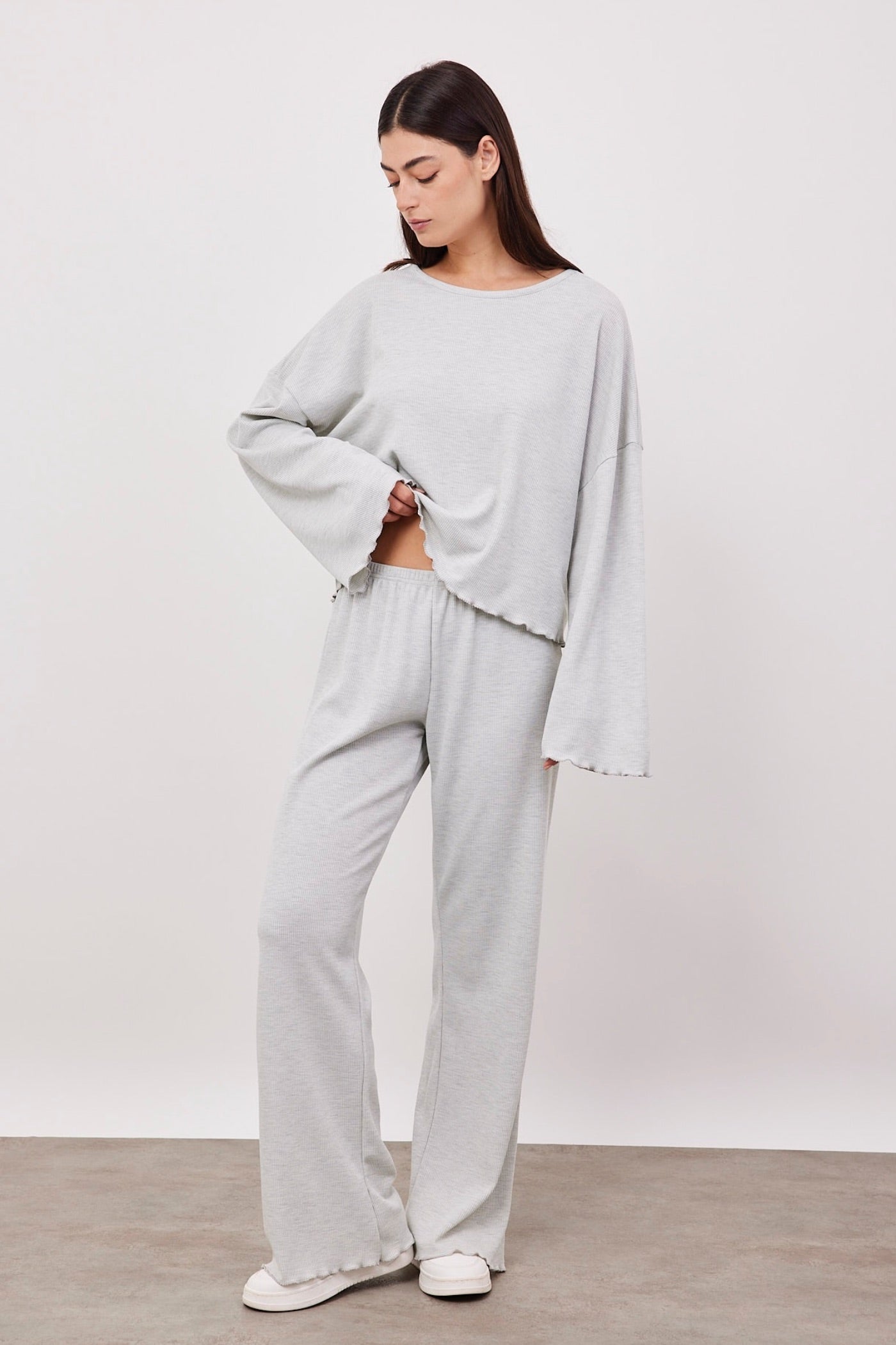 חליפת וופל רכה בסיומת בייבי לוק - ITAY BRANDS