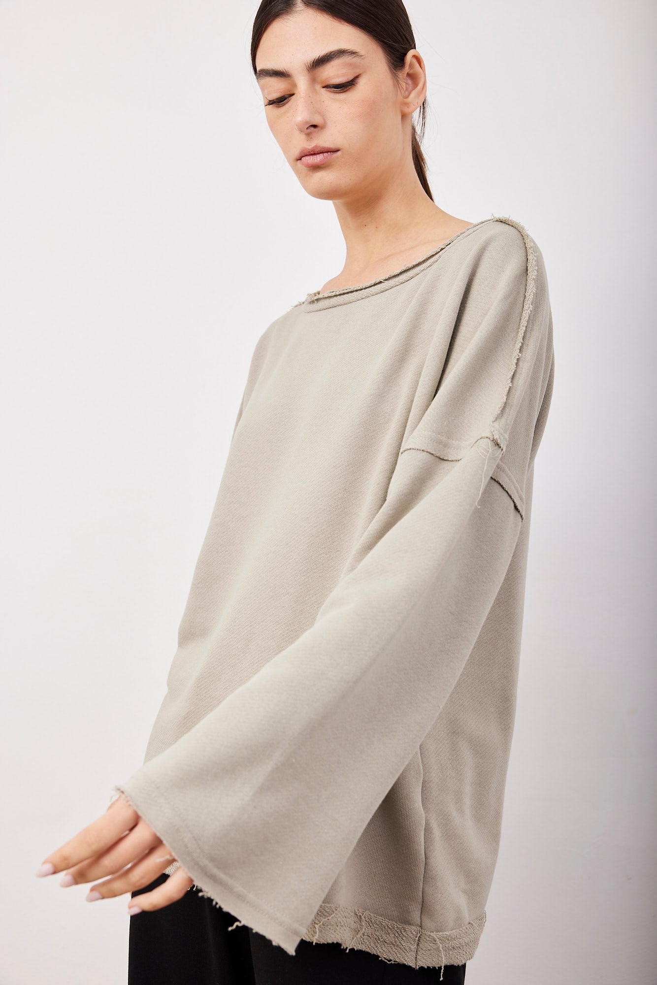 חולצת פרנץ׳ טרי אוברסייז - ITAY BRANDS