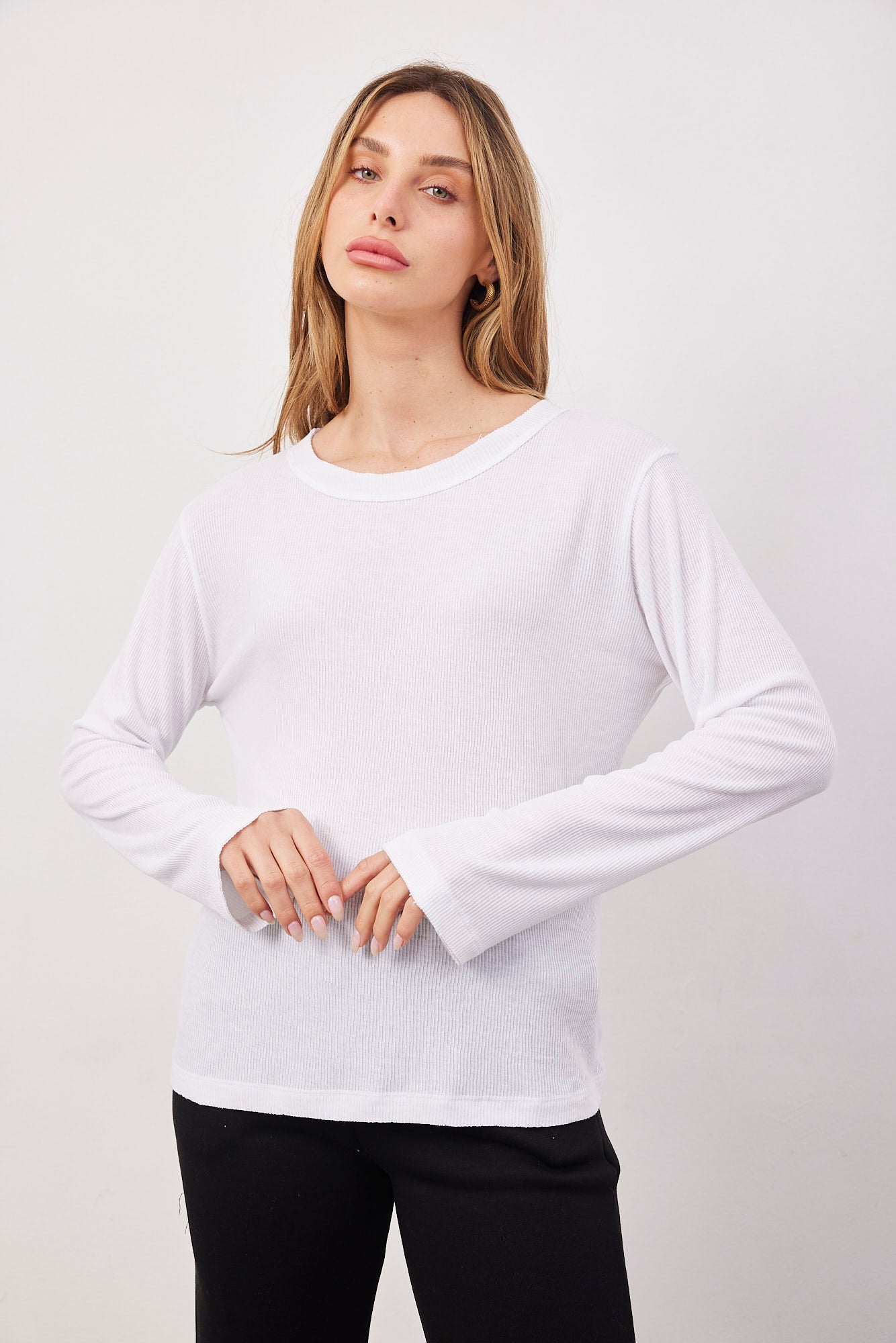 חולצה ארוכה מבד רך - ITAY BRANDS