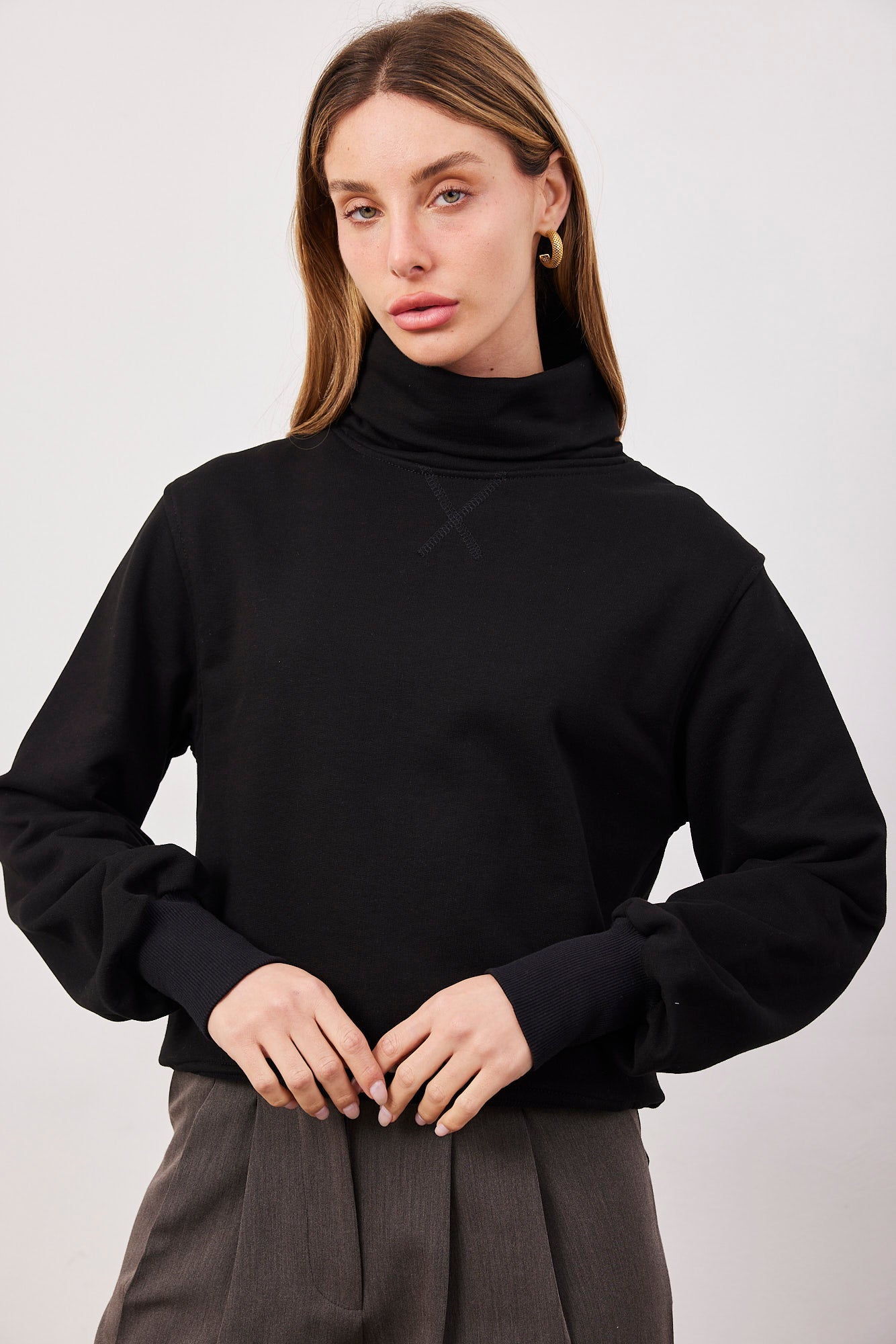 סווטשרט גולף בסיומת ריב - ITAY BRANDS