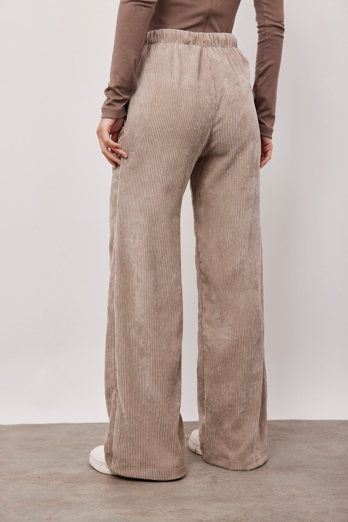 מכנסי קורדרוי עם גומי ושרוך - ITAY BRANDS