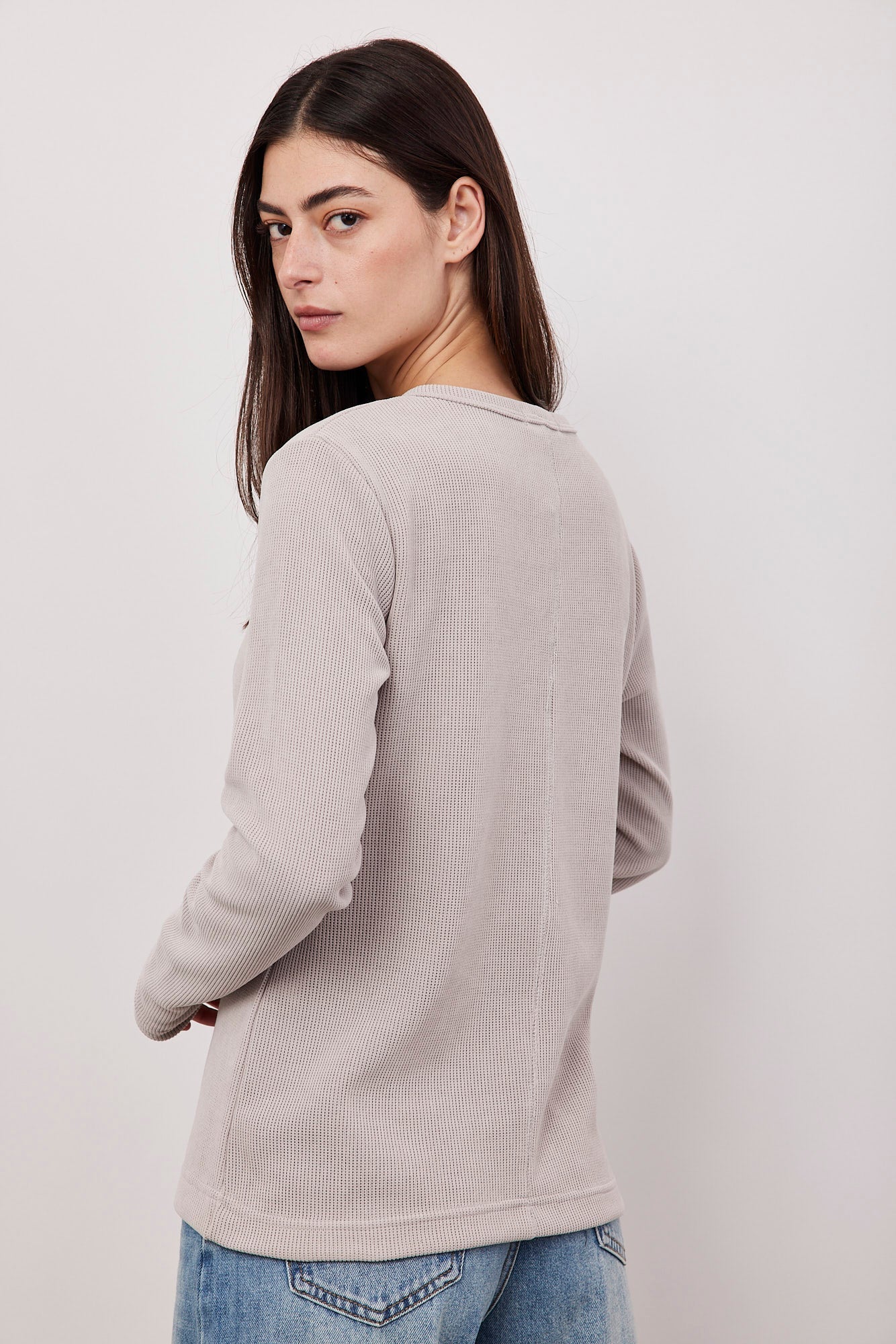 סריג בטקסטורת פסים בסיומת כפפה - ITAY BRANDS