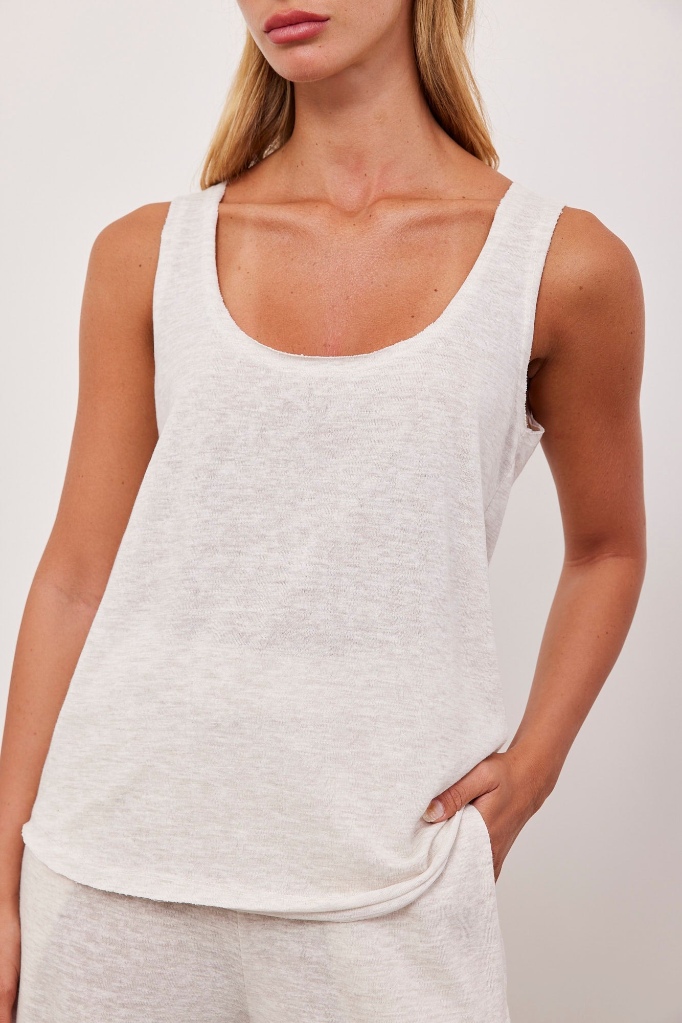 חליפה במראה פשתן בגזרה משוחררת - ITAY BRANDS