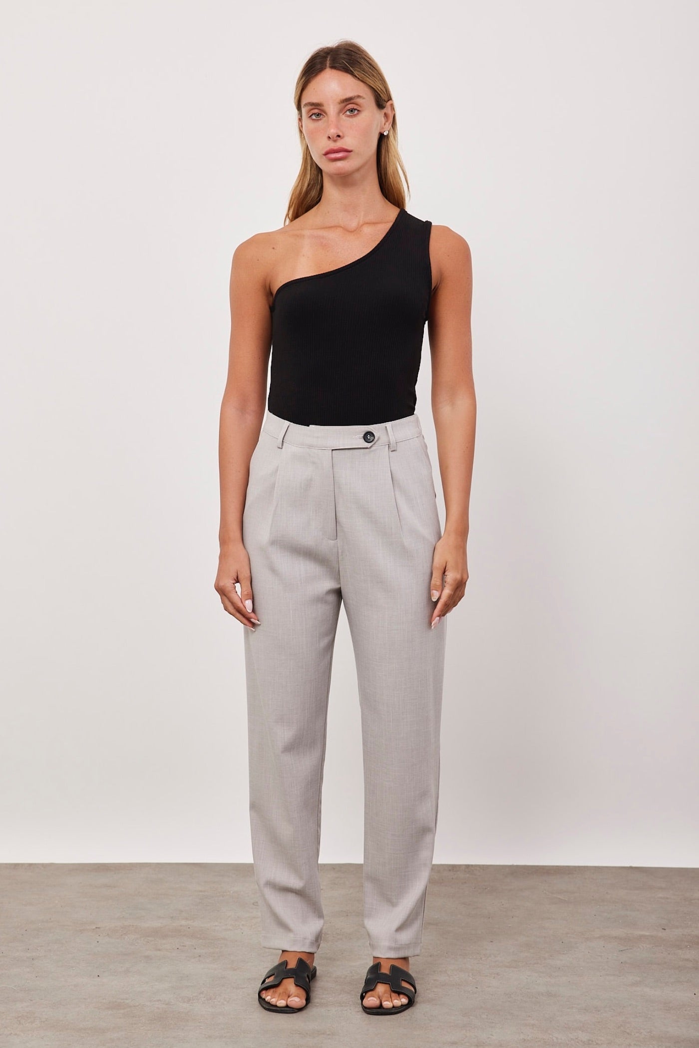 מכנסיים מחויטים באורך הקרסול - ITAY BRANDS