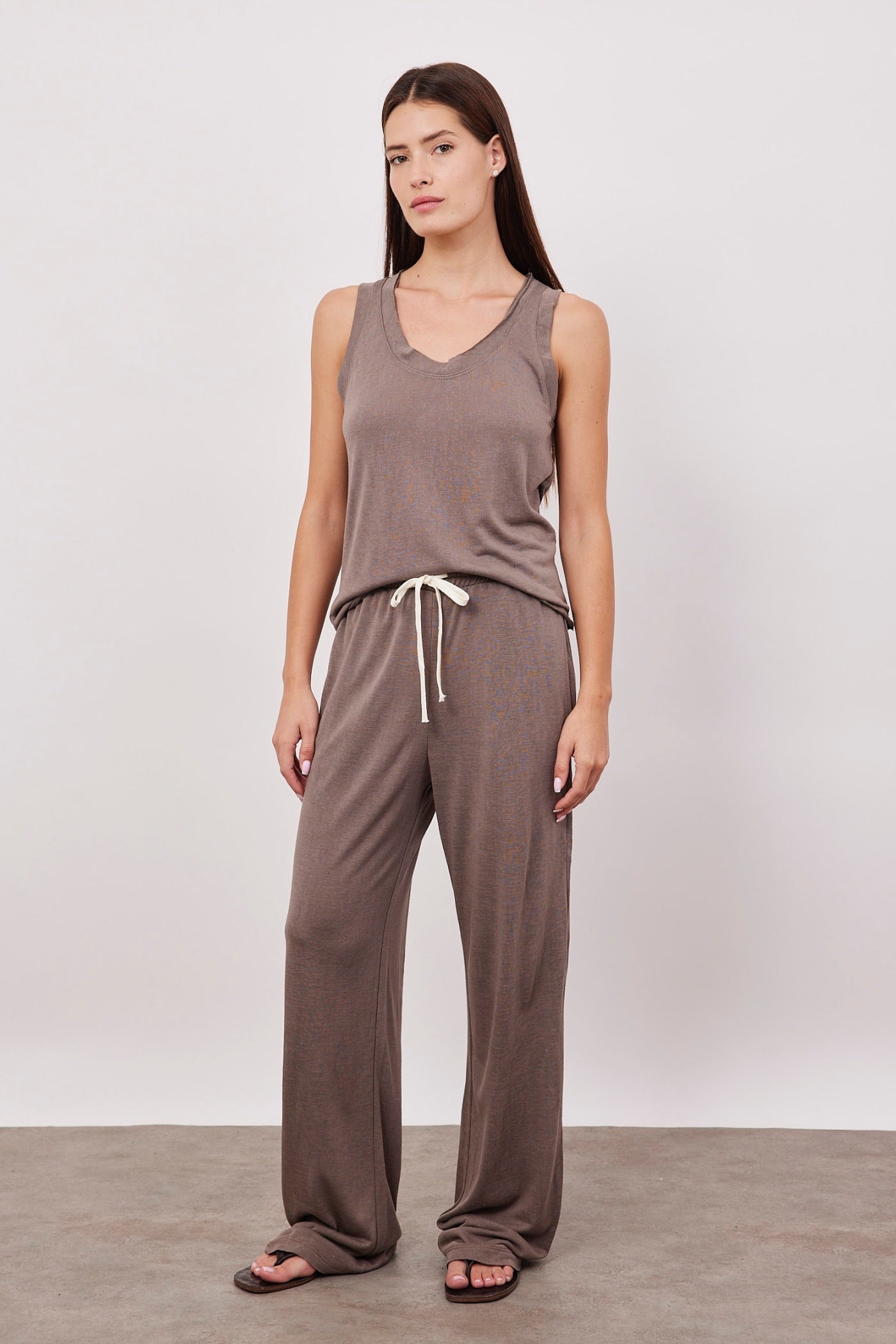 גופיית סלאב במראה פשתן