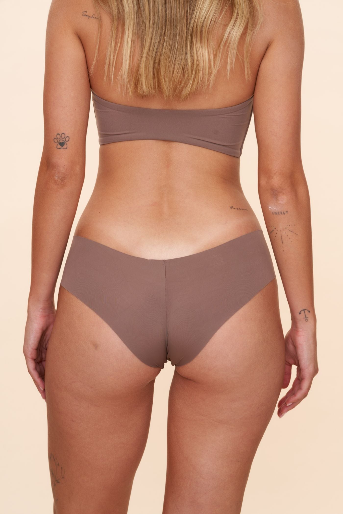 תחתון היפסטר NO SHOW - חום שוקולד - ITAY BRANDS