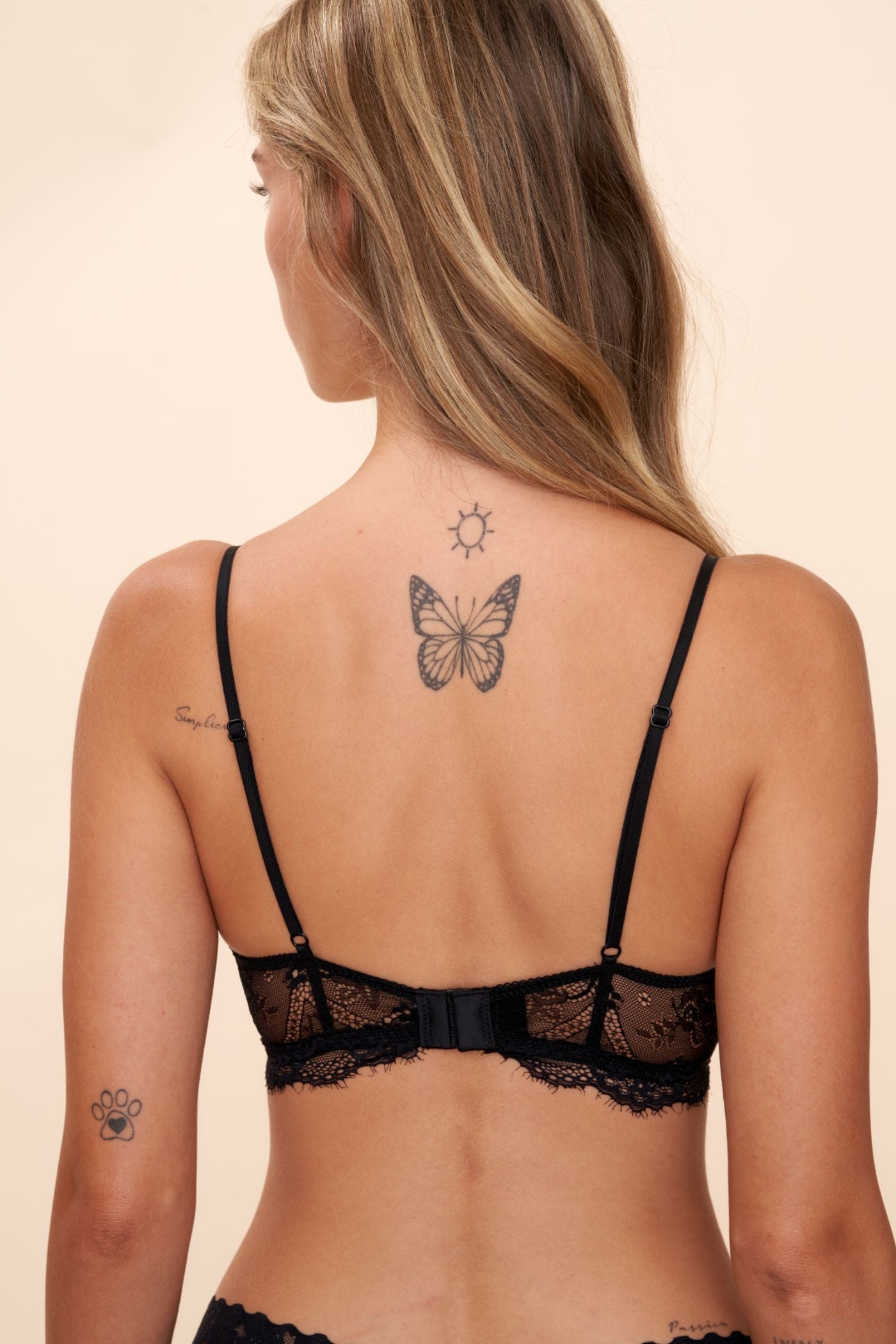 חזיית תחרה - שחור - ITAY BRANDS