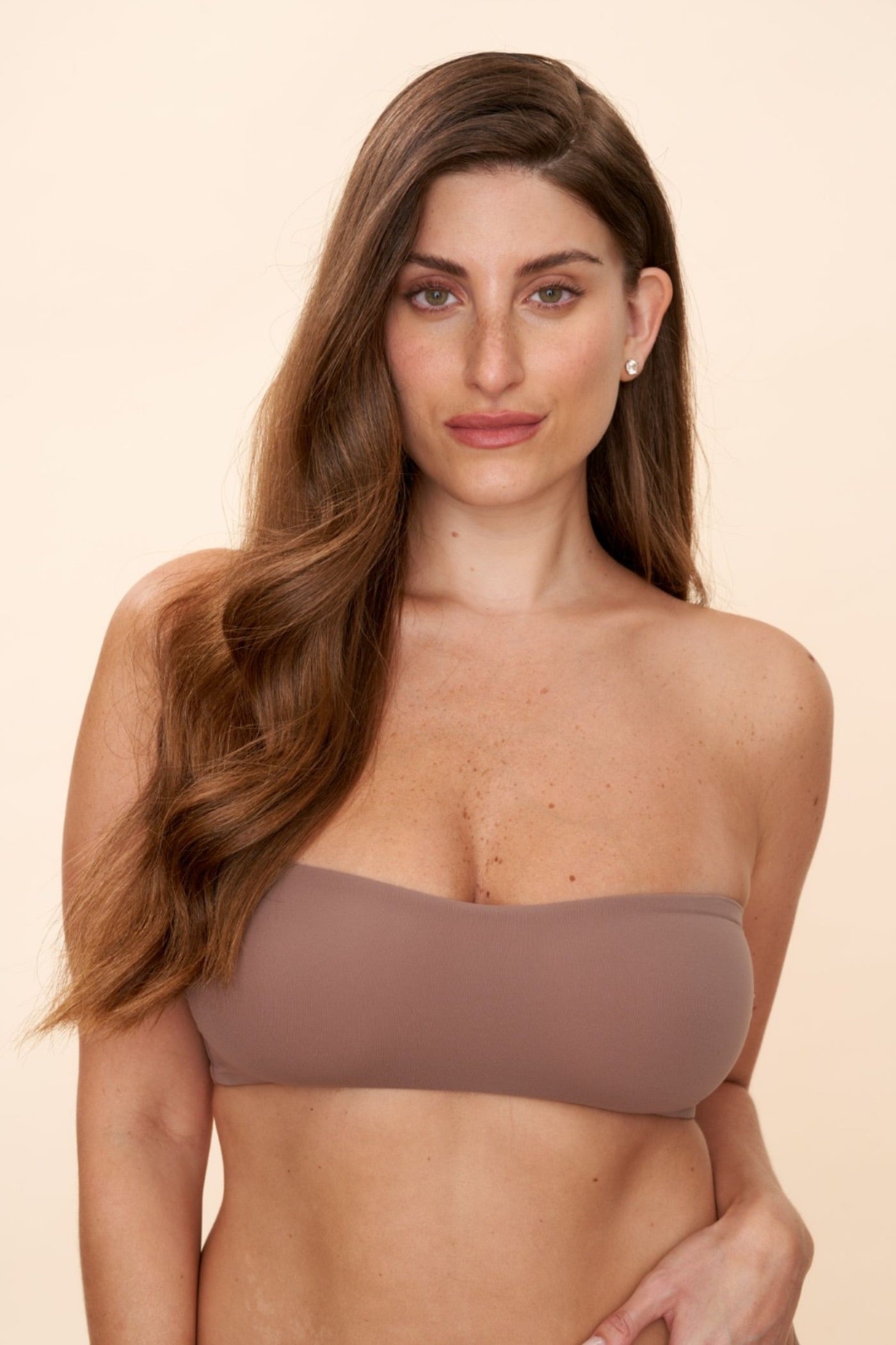 סטרפלס STRETCH 720 - חום שוקולד - ITAY BRANDS