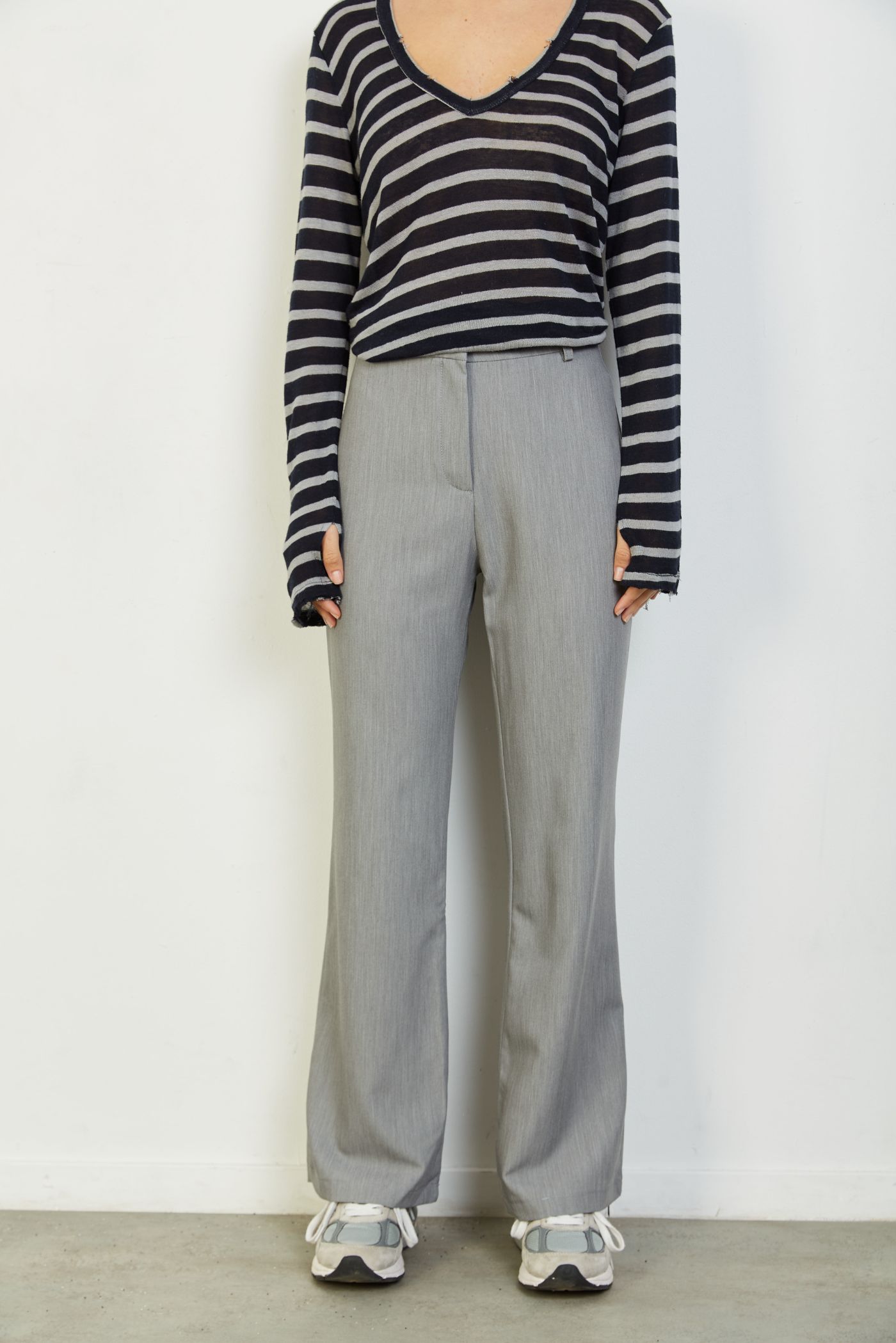 מכנסיים מחויטים מתרחבים - ITAY BRANDS