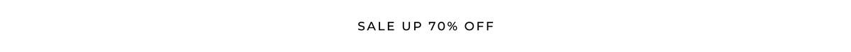 SALE - UP 70% OFF banner